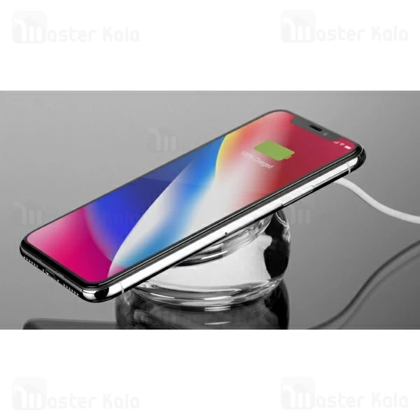 شارژر وایرلس 10 وات مومکس Momax UD8 Q.Dock Crystal طرح کریستالی