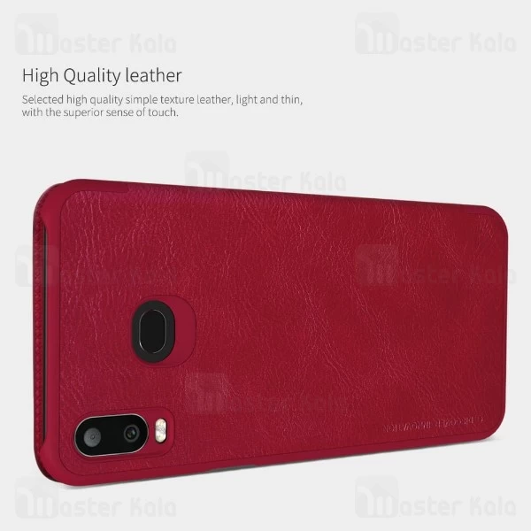 کیف چرمی نیلکین سامسونگ Samsung Galaxy A6s Nillkin Qin Leather Case