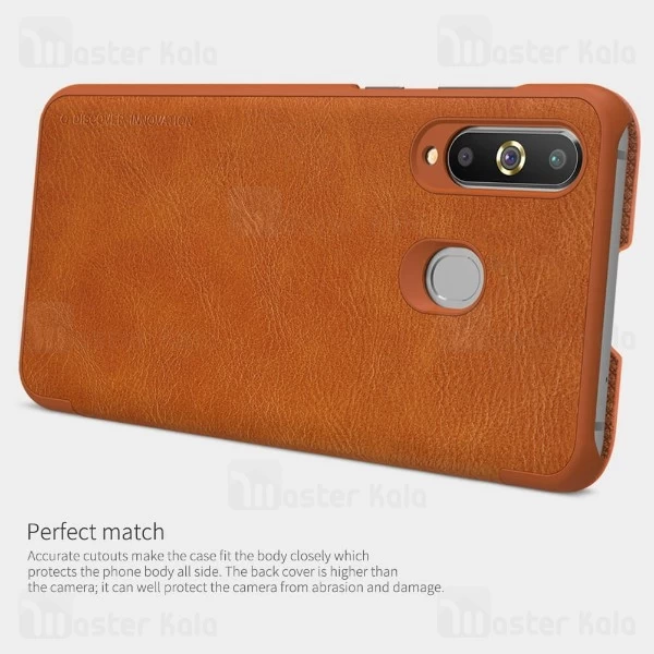 کیف چرمی نیلکین سامسونگ Samsung Galaxy A8s Nillkin Qin Leather Case
