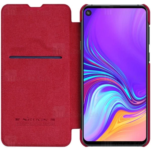 کیف چرمی نیلکین سامسونگ Samsung Galaxy A8s Nillkin Qin Leather Case