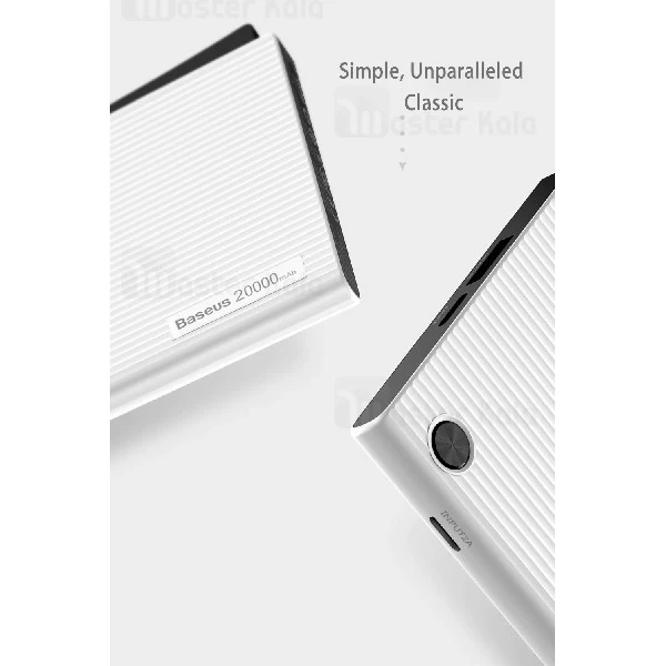 پاوربانک 20000 فست شارژ بیسوس Baseus Esazi QC 3.0 PPYZ-B01 با کابل دو کاره