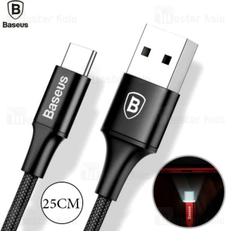 کابل Type C بیسوس Baseus Rapid Series CATSU-A01 طول 25 سانتی متر