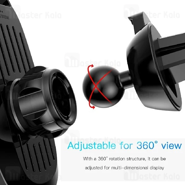 پایه نگهدارنده هوشمند بیسوس Baseus Smart Car Mount Phone Holder SUGENT-ZN01