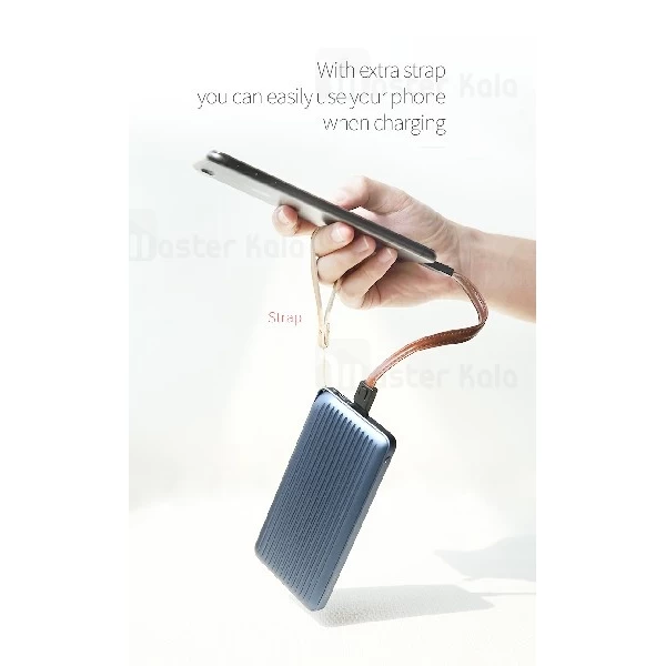 پاوربانک 10000 میلی آمپر راک اسپیس Rock Space Evo RMP0364 دارای پورت Type C