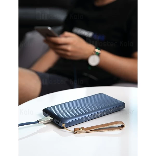 پاوربانک 10000 میلی آمپر راک اسپیس Rock Space Evo RMP0364 دارای پورت Type C