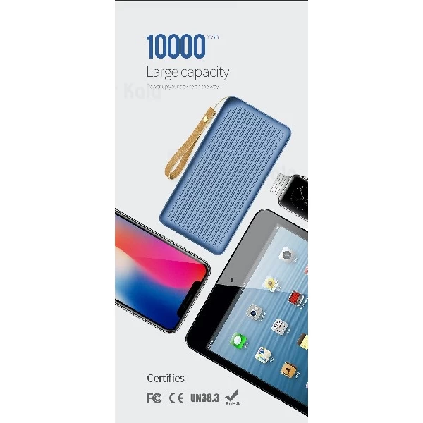 پاوربانک 10000 میلی آمپر راک اسپیس Rock Space Evo RMP0364 دارای پورت Type C