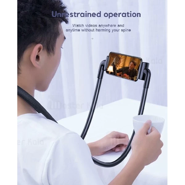 هولدر گردنی و مونوپاد بیسوس Baseus New-Mounted Lazy Bracket Holder