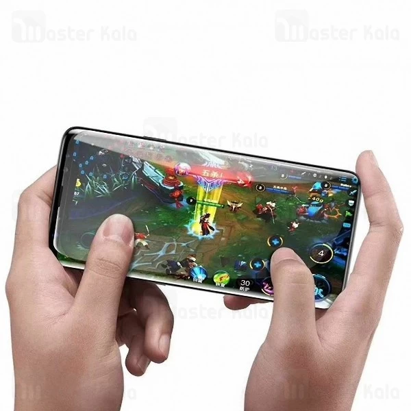 محافظ صفحه شیشه ای تمام صفحه بیسوس Samsung Galaxy S9 Plus Silk Screen