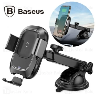 پایه نگهدارنده و شارژر وایرلس بیسوس Baseus Smart Vehicle Bracket Car WXZN-B01