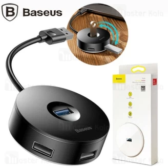 هاب 5 پورت بیسوس Baseus Round Box Hub Adapter USB 3.0 cahub-f01