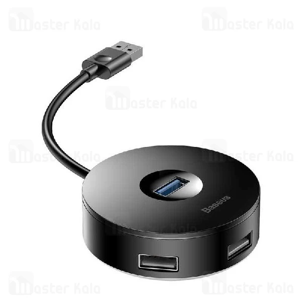 هاب 5 پورت بیسوس Baseus cahub-f01 Round Box Hub Adapter USB 3.0