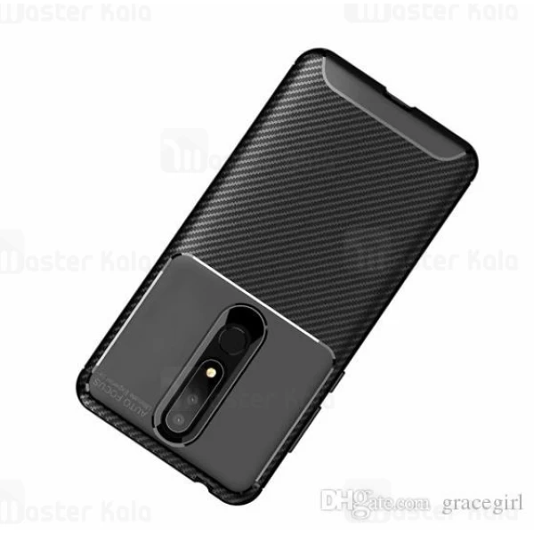 قاب فیبر کربنی Nokia 3.1 Plus Becation AutoFocus Beetle Case