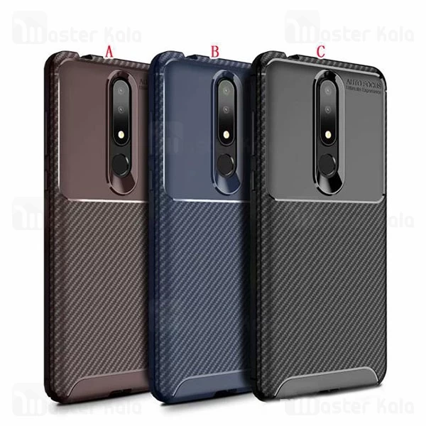 قاب فیبر کربنی Nokia 3.1 Plus Becation AutoFocus Beetle Case