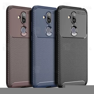 قاب فیبر کربنی نوکیا Nokia 8.1 / X7 AutoFocus Beetle
