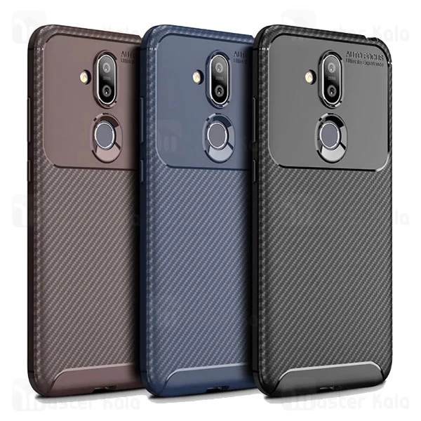 قاب فیبر کربنی Nokia 8.1 / X7 AutoFocus Beetle Case