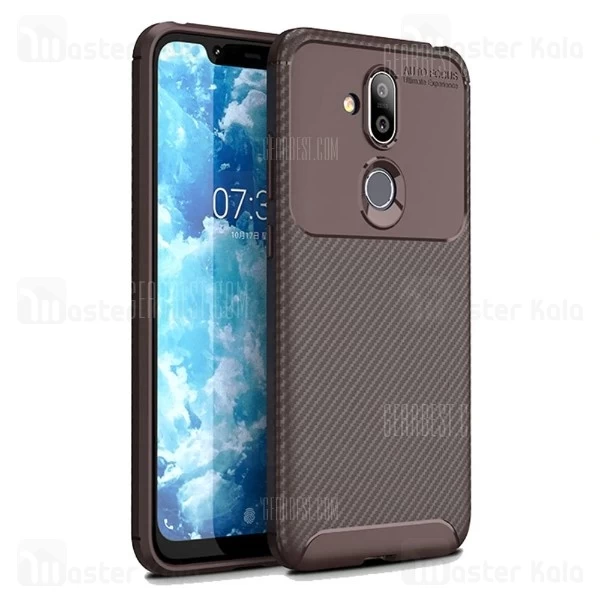 قاب فیبر کربنی Nokia 8.1 / X7 AutoFocus Beetle Case