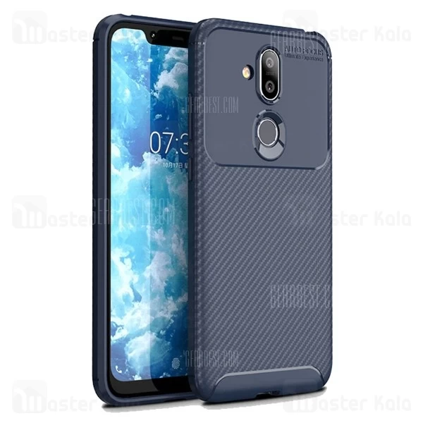 قاب فیبر کربنی Nokia 8.1 / X7 AutoFocus Beetle Case