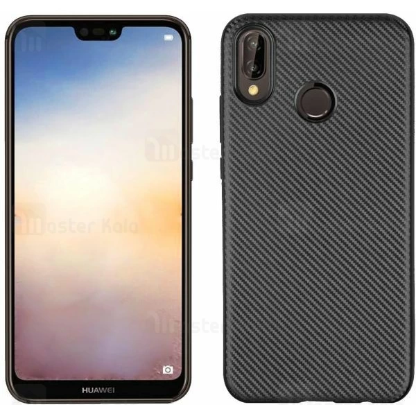 قاب فیبر کربنی Huawei Nova 3e / P20 Lite Haimen Fiber Carbon Texture