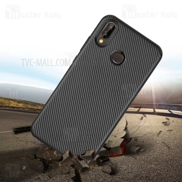 قاب فیبر کربنی Huawei Nova 3e / P20 Lite Haimen Fiber Carbon Texture