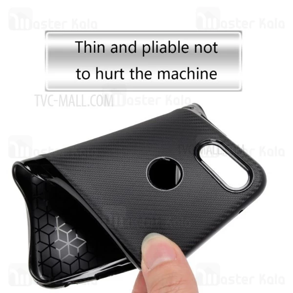 قاب فیبر کربنی Huawei Nova 3e / P20 Lite Haimen Fiber Carbon Texture