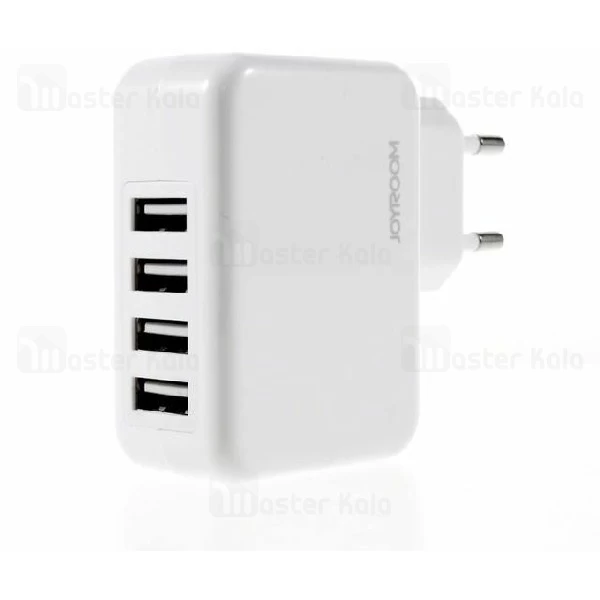 آداپتور شارژر 4 پورت جویروم Joyroom JR-L402 Charger با توان 4.2 آمپر