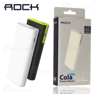 پاوربانک 10000 میلی آمپر راک Rock Cola RMP0303 Power Bank با گارانتی یک ساله