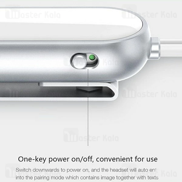 هندزفری بلوتوث رومن Roman J3 Clip Bluetooth Headset طراحی مگنتی