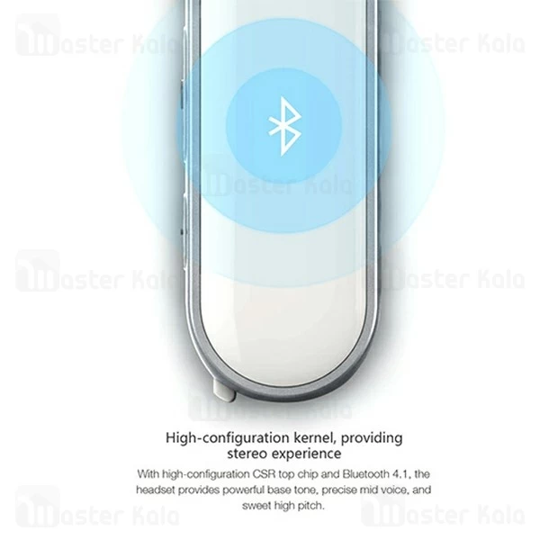 هندزفری بلوتوث رومن Roman J3 Clip Bluetooth Headset طراحی مگنتی