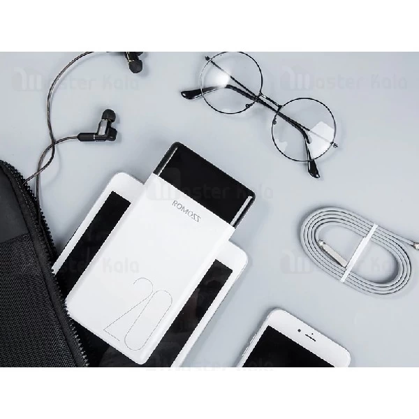 پاوربانک 20000 روموس Romoss LT20 Dual Port Output دارای سه پورت ورودی