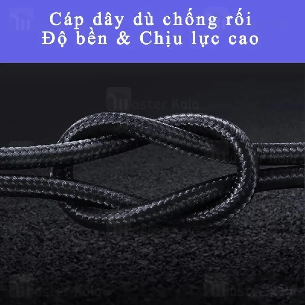 کابل لایتنینگ TOTU BLA-036 Time Data Cable بدنه کنفی با توان 2.4 آمپر