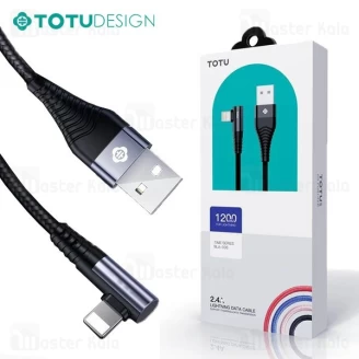 کابل لایتنینگ TOTU BLA-036 Time Data Cable بدنه کنفی با توان 2.4 آمپر