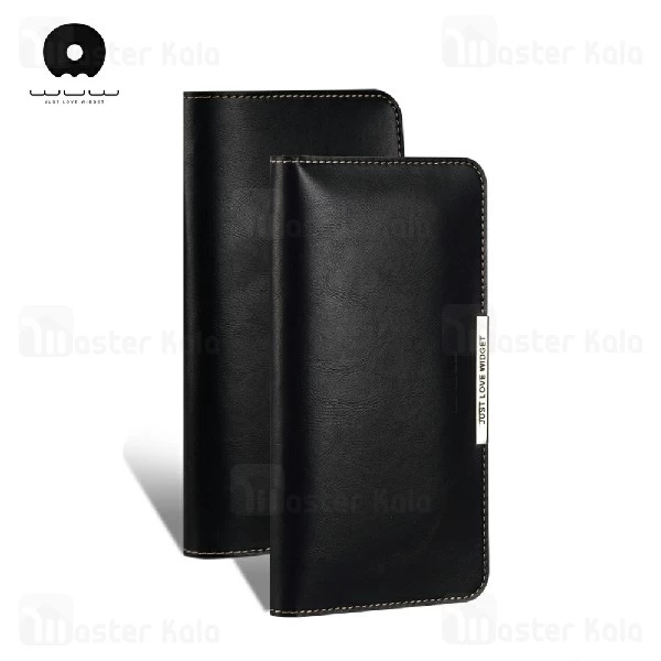کیف پول چرمی WUW P18 Leather Bag مناسب گوشی 5.5 اینچ