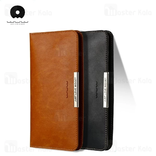 کیف پول چرمی WUW P18 Leather Bag مناسب گوشی 5.5 اینچ