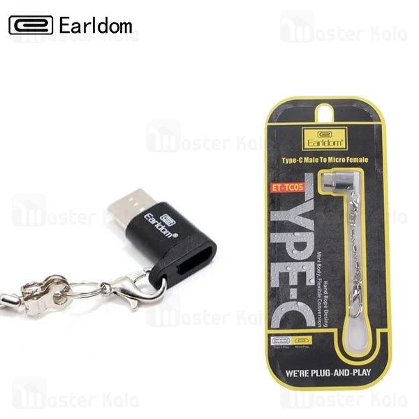 تبدیل Earldom ET-TC05 Micro USB To Type C Female