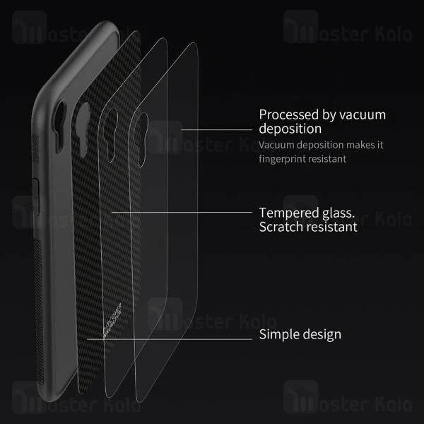 قاب طرح دار نیلکین آیفون Apple iPhone XR Tempered Plaid Case