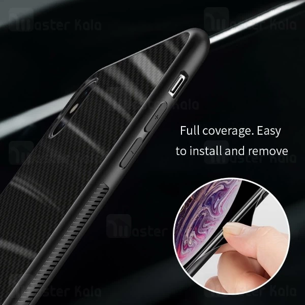 قاب طرح دار نیلکین آیفون Apple iPhone X / XS Tempered Plaid Case