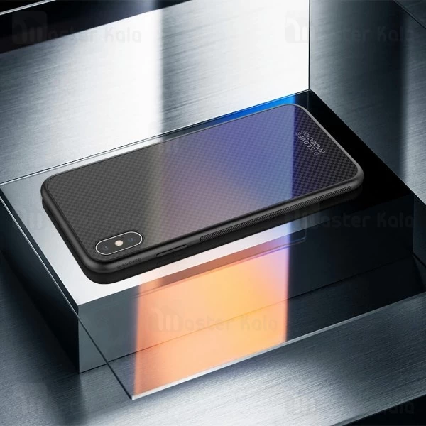 قاب طرح دار نیلکین آیفون Apple iPhone X / XS Tempered Plaid Case