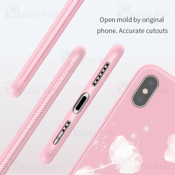 قاب طرح دار نیلکین آیفون Apple iPhone X / XS Tempered Plaid Case