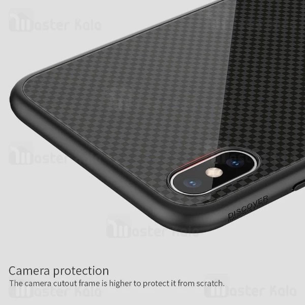 قاب طرح دار نیلکین آیفون Apple iPhone X / XS Tempered Plaid Case