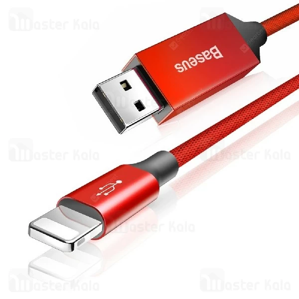 کابل لایتنینگ بیسوس Baseus Artistic Striped طول 5 متر و توان 2 آمپر