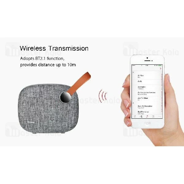 اسپیکر بلوتوث هوکو HOCO BS8 Portable Bluetooth Speaker فلش و رم خور