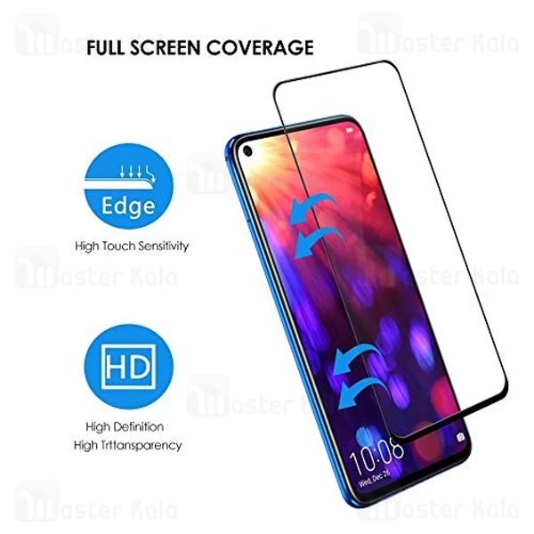 محافظ صفحه شیشه ای تمام صفحه تمام چسب TT هواوی Huawei Honor View 20