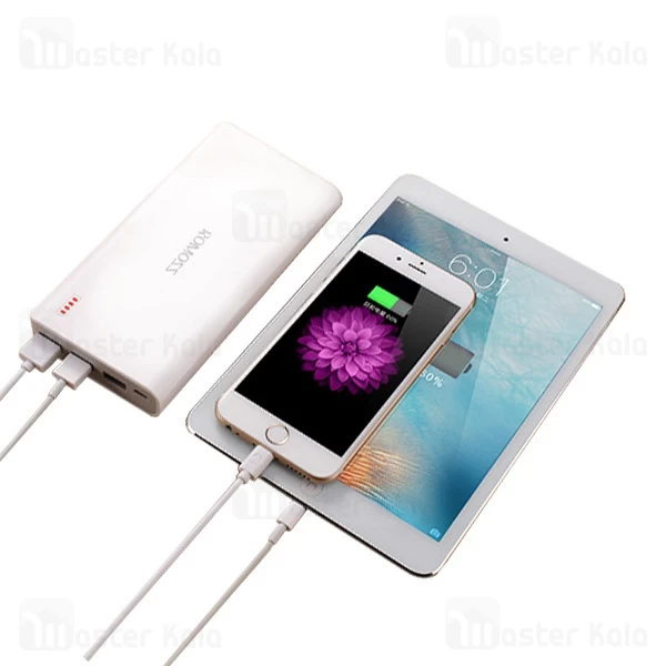 پاوربانک 20000 میلی آمپر روموس  ROMOSS Polymos 20 PB20 دو پورت