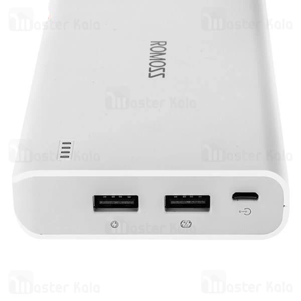 پاوربانک 20000 میلی آمپر روموس  ROMOSS Polymos 20 PB20 دو پورت