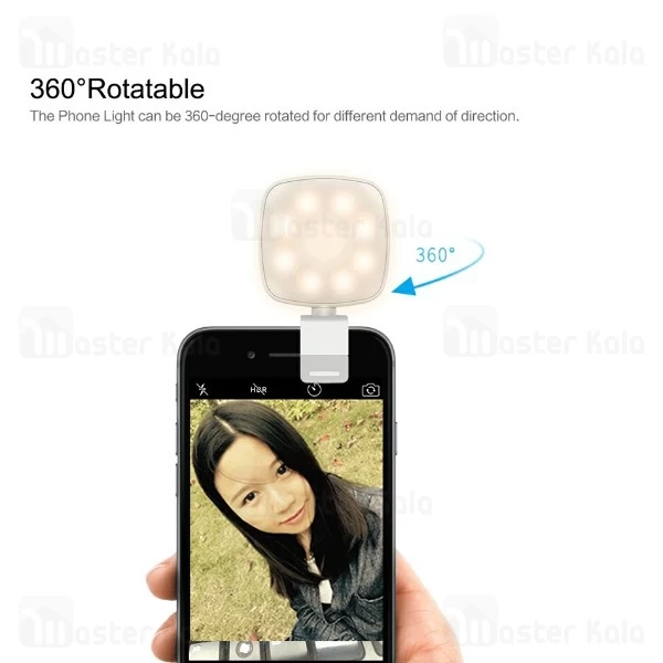 فلش سلفی LED راک Rock ROT0743 O2 Phone Light