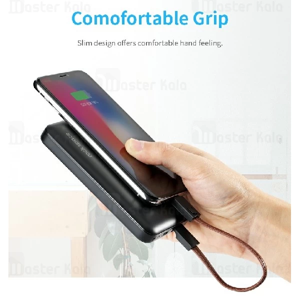 پاوربانک 10000 میلی آمپر راک اسپیس Rock Space P43 با گارانتی یکساله