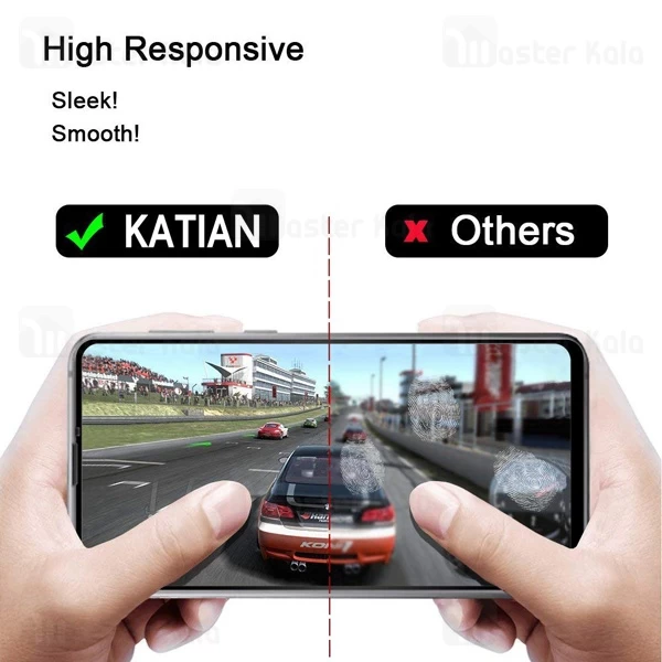 محافظ صفحه شیشه ای تمام صفحه تمام چسب TT سامسونگ Samsung Galaxy A8s