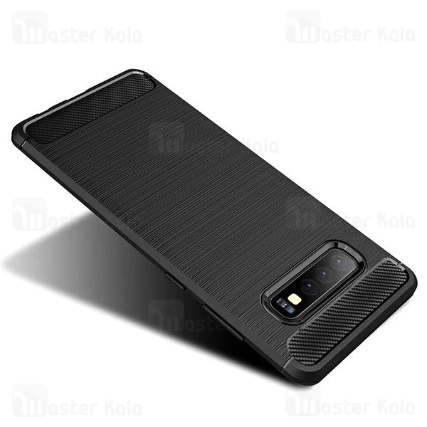 قاب محافظ ژله ای سامسونگ Samsung Galaxy S10 Fiber Carbon Rugged Armor