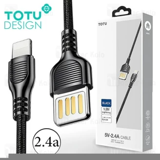 کابل لایتنینگ توتو TOTU BLA-041 Unparalleled بدنه کنفی با توان 2.4 آمپر