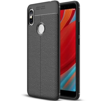 قاب محافظ ژله ای طرح چرم Xiaomi Redmi S2 / Redmi Y2 مدل Auto Focus